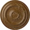 Ekena Millwork Giana Ceiling Medallion (Fits Canopies up to 7 7/8"), 32 5/8"OD x 1 1/2"P, Smokey Topaz Crackle CM32GISTC - alternate 1